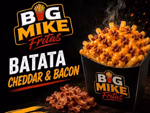 Batata cheddar e bacon G